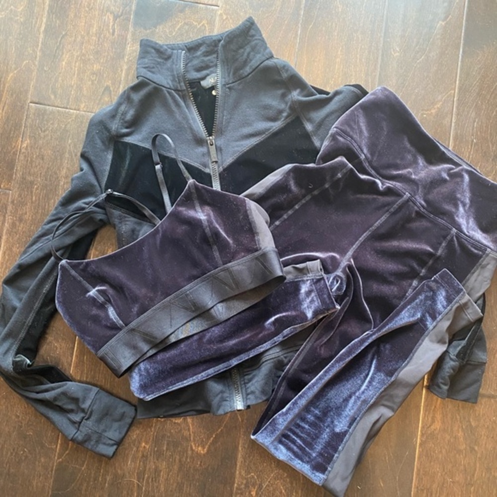 Alala 3 Piece Velvet Set XS